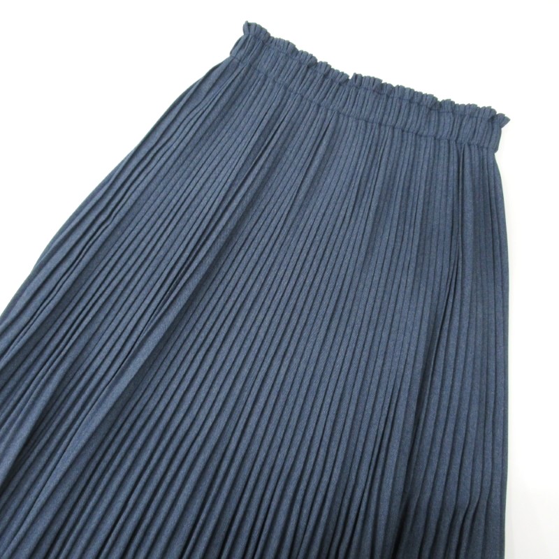 J.Sloane  デニムプリーツスカート /BL2 【日本製】